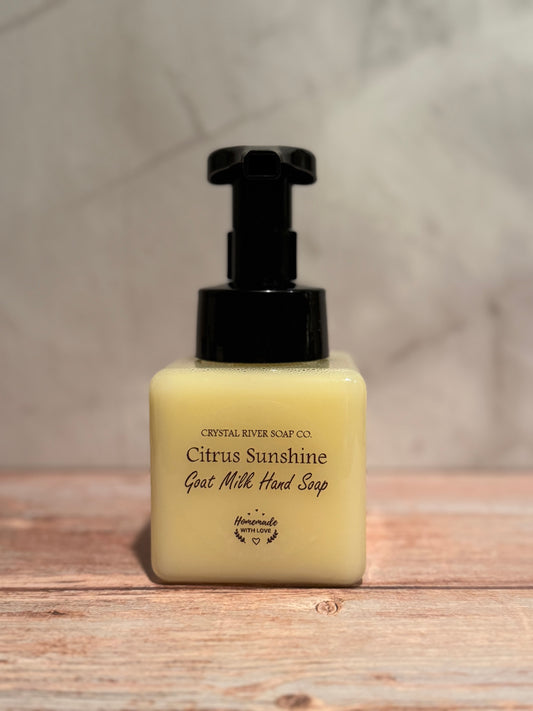 Foaming Hand Soap | Goat Milk & Sweet Almond Oil | 8.5 oz